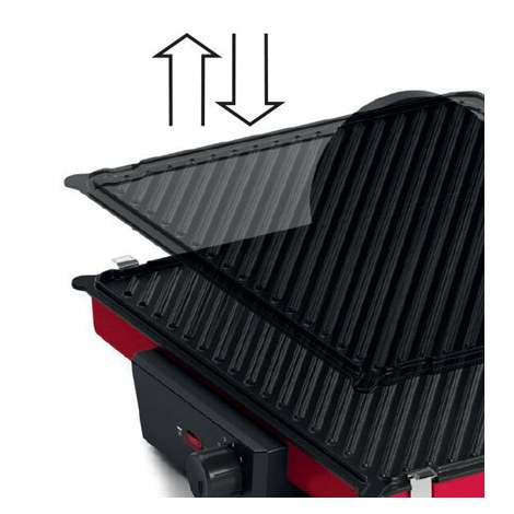 Bosch | TCG4104 | Grill | Contact | 2000 W | Red - 5